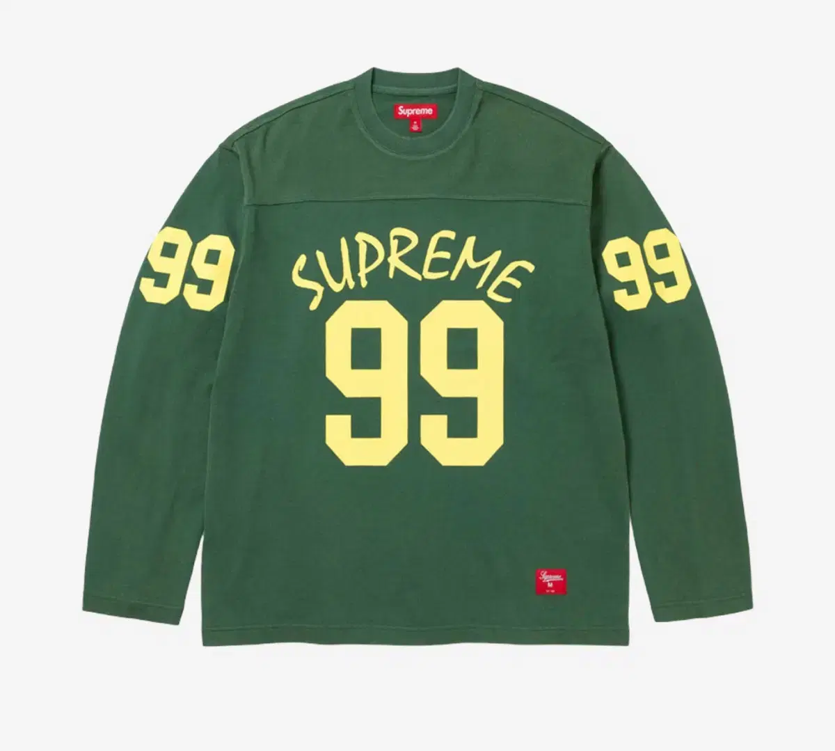 Supreme 슈프림 99 LS Football Top Green (M사